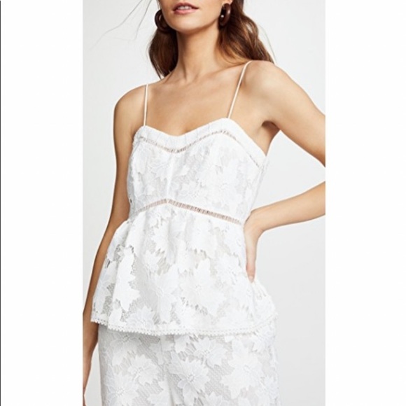 Rachel Zoe Margo lace jumpsuit size 4 - Picture 4 of 14